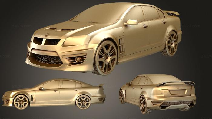 Автомобили и транспорт (Холден ВПГ GTS 2012, CARS_1808) 3D модель для ЧПУ станка